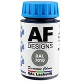 Alex Flittner Designs Lackstift RAL 7010 ZELTGRAU seidenmatt 50ml Holz Metall Möbel Bad Retuschierlack Reparaturlack