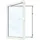 josefmeeth Energiespar-Fenster 76/3 Dreh-Kipp DIN links 95 x 55 cm weiß