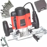 Oberfräse 1300w Fräse Tischfräsmaschine 55692 Fräsmaschine Mit Fräser Koffer