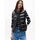 Tommy Hilfiger Tommy Jeans Damen Weste Slim Zip Print Down mit Stehkragen, Schwarz (Black), XS - XS
