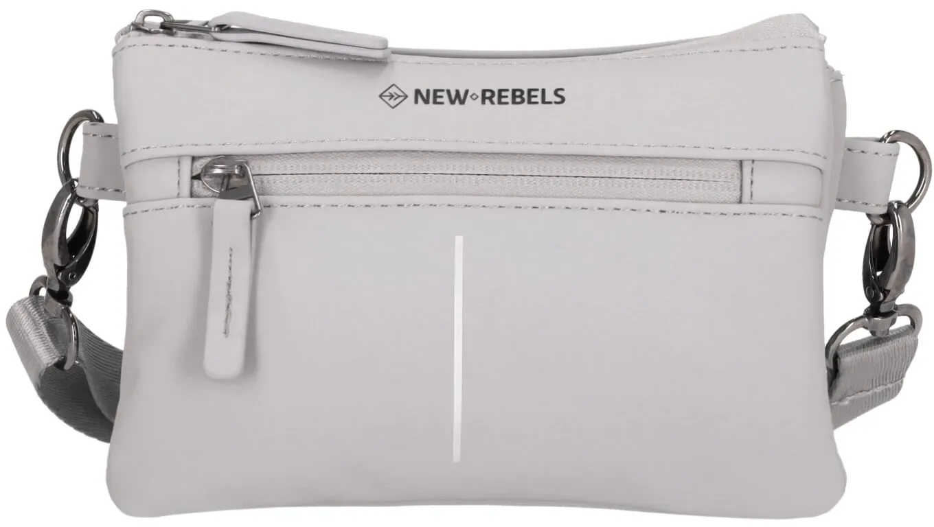 New Rebels Umhängetasche Linde Jersey City hellgrau