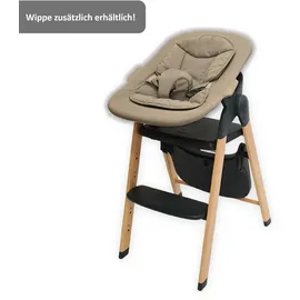 BOJUNGLE Hochstuhl bis 110 kg schwarz