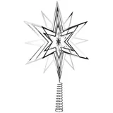 Riffelmacher & Weinberger Riffelmacher Baumspitze Metall silber, 33 cm