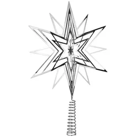 Riffelmacher & Weinberger Riffelmacher Baumspitze Metall silber, 33 cm