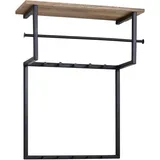Wohnling Wandgarderobe WL6.452 Schwarz