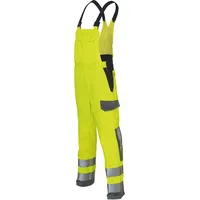 Kübler Latzhose PROTECTIQ HIGH VIS ARC2 PSA 3 warngelb/anthrazit Form 3394 Größe 29