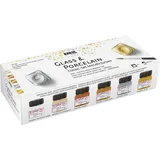 Kreul Glass & Porcelain Set Classic 6 St. mehrfarbig 120 ml
