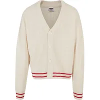 URBAN CLASSICS Sporty Box Strickjacke White Sand XL