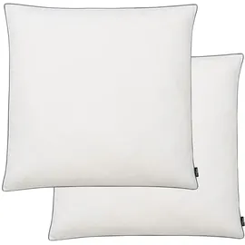 vidaXL Kissen 2 Stk. Daunen-/Federfüllung Leicht 80x80 cm Weiß
