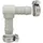 tecuro Schlauchverbinder 90° Ø 18 mm weiß