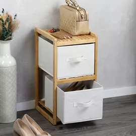 KESPER Regal mit 2 Boxen 29,5 x 33,5 x 57 cm Beige