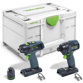 Festool TID 18 Basic-Set Schrauber- und Bohrer-Set