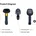 Barcode Handscanner Laser Wireless USB schwarz