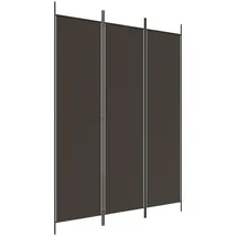 vidaXL Paravent Braun 150x200 cm Stoff