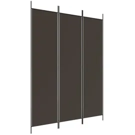 vidaXL Paravent Braun 150x200 cm Stoff