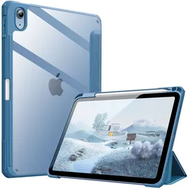 Fintie Hybrid Hülle für iPad (A16) 11 Generation 11 Zoll 2025, iPad 10 Generation 10,9 Zoll 2022 Dunstblau