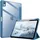 Fintie Hybrid Hülle für iPad (A16) 11 Generation 11 Zoll 2025, iPad 10 Generation 10,9 Zoll 2022 Dunstblau