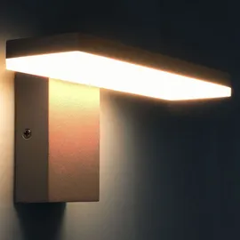 Maxkomfort Außenwandleuchte Aluminium 10 W 17503 schwarz
