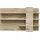Innostyle Wohnwand INNOSTYLE "BELLANO", braun (außen viking oak nature nb, innen graphit nachbildung), B:332cm H:186cm T:44cm, Glas, Holzwerkstoff, MDF, Kastenmöbel-Sets, Wohnwand, inkl. LED-Beleuchtung