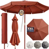Kingsleeve Terrakotta Ø 330 cm Rot