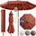Kingsleeve Terrakotta Ø 330 cm Rot