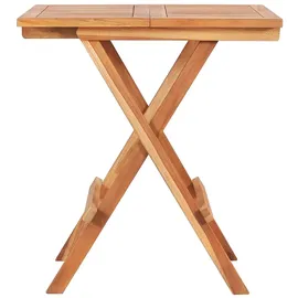 vidaXL Klapptisch 60 x 60 x 65 cm natur