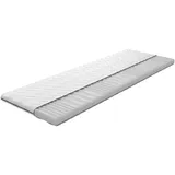möbel-gerner Topper 7-Zonen Matratzentopper H3 140 x 200 cm weiß