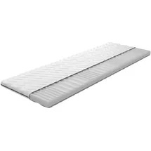 möbel-gerner Topper 7-Zonen Matratzentopper H3 140 x 200 cm weiß