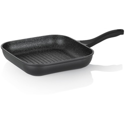 Grilleckpfanne Stella Nova Aluguss schwarz 28,0x28,0x6,0cm