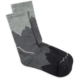 Buff Lightweight Merino Wool Crew Socken Schwarz  S