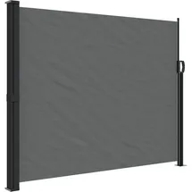 vidaXL Seitenmarkise Ausziehbar 160 x 300 cm Anthrazit Polyester