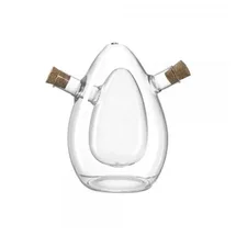 LEONARDO Cucina Essig/Ölflasche 2in1 oval 15,7 cm Glas