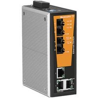 Weidmüller IE-SW-VL05M-3TX-2ST Industrial Ethernet Switch 10 / 100 MBit/s