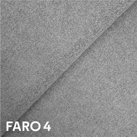 panda möbel Boxspringbett Everest, mit Topper - dunkelgrau