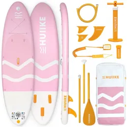 Stand Up Paddling Board Premium Zubehör, HUIIKE, Rosa, große Stabilität rosa 305 MM