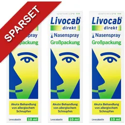 Livocab direkt Nasenspray bei Allergie