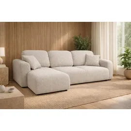kaiser möbel Ecksofa Chenille 3-Sitzer Beige