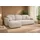 kaiser möbel Ecksofa Chenille 3-Sitzer Beige