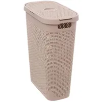 5five simply smart 5five Wäschekorb hoch aus Kunststoff 40 l