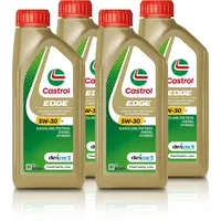 4x 1 L = 4 Liter Castrol Edge Fluid Titanium 5W-30 C3 Motoröl