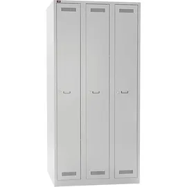 BISLEY Garderobenschrank Metall 50 x 90 x 185 cm Lichtgrau