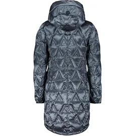 GIL BRET Damen Daunenmantel mit Kapuze 38, Blau - 38