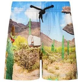 ZigZag Badeshorts Tino (1-St) mit sommerlichem Print beige|blau|bunt 104