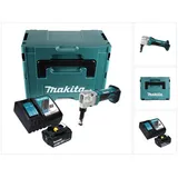 Makita DJN 161 RG1J Akku Knabberschere 18 V + 1x Akku 6,0 Ah + Ladegerät + Makpac