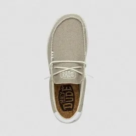 HEYDUDE Wally Braided Herren Weite E Beige 44