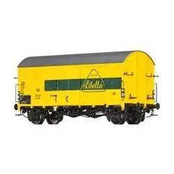 BRAWA 47936 H0 Gedeckter Güterwagen Gms 30 „Libella”, DB, Ep. III