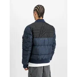 Alpha Industries Ma-1 Logo Steppjacke Ultra Navy XL