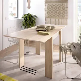 Dmora Comer Konsolentisch 79/134 x 67 x 79 cm Braun
