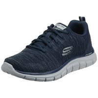 SKECHERS Herren Track-Front Runner Sneaker, Navy/Grey, 46