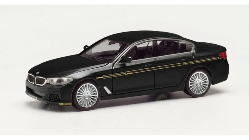 HERPA 430951 1:87 BMW ALPINA B5 LIMOUSINE, SCHWARZMETALLIC